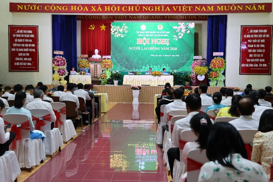 Hội nghị Công ty Cao su Lộc Ninh